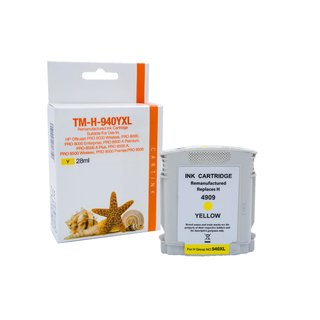 Alternativ - HP Tinte Yellow 940XL C4909AE Schachtel 28ml