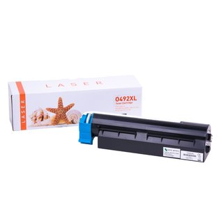 Alternativ - OKI Toner Schwarz MB492XL 45807111 12.000...