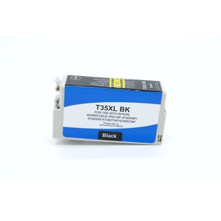 Alternativ - Epson Tinte Schwarz T35XL C13T35914010 Bulk...