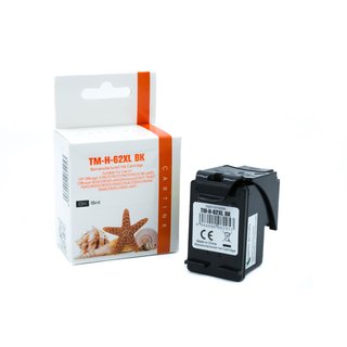 Alternativ - HP Tinte Schwarz 62XL C2P05AE Schachtel 12ml