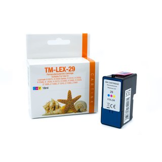 Alternativ - Lexmark Tinte Color 29 18C1529E Schachtel 18ml