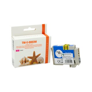 Alternativ - Epson Tinte Magenta T0803 C13T08034011...