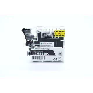 Alternativ - Brother Tinte Schwarz LC-985 Bulk 29,5ml