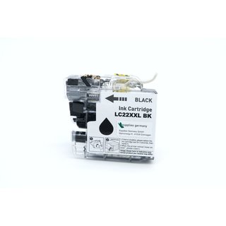 Alternativ - Brother Tinte Schwarz LC-22EXXL Bulk 2.400...