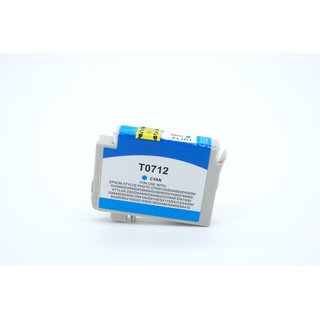Alternativ - Epson Tinte Cyan T0712 C13T07124011 Bulk 13ml