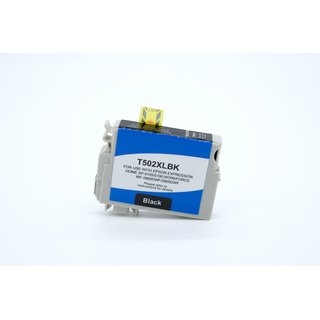 Alternativ - Epson Tinte Schwarz T502XL C13T02W14010 Bulk...