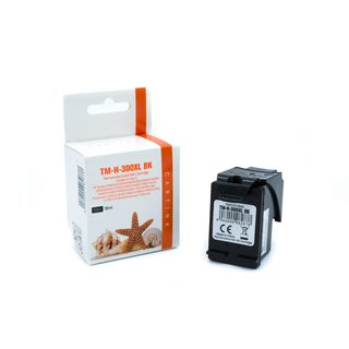 Alternativ - HP Tinte Schwarz 300XL CC641EE Schachtel 16ml