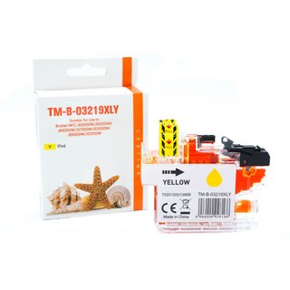 Alternativ - Brother Tinte Yellow LC-3219XL Schachtel 17ml