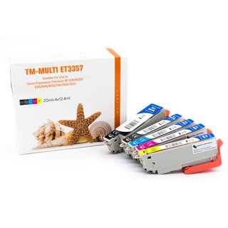 Alternativ - Epson Tinte Schwarz / Cyan / Magenta /...