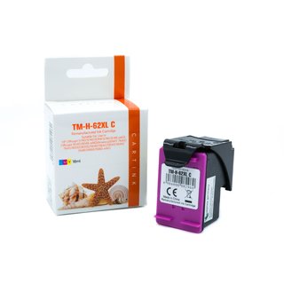 Alternativ - HP Tinte Color 62XL C2P07AE Schachtel 11,5ml