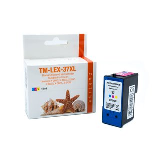 Alternativ - Lexmark Tinte Color 37XL 18C2180E Schachtel...