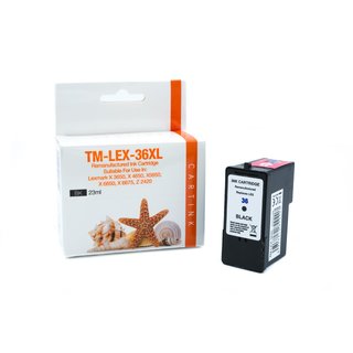 Alternativ - Lexmark Tinte Schwarz 36XL 18C2170E...