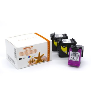 Alternativ - HP Tinte Schwarz / Color 301 E5Y87EE BK 20ml...