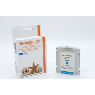 Alternativ - HP Tinte Cyan H11 C4836AE Schachtel 28ml