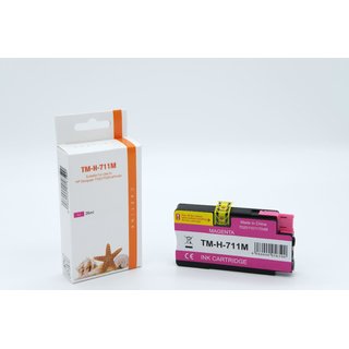 Alternativ - HP Tinte Magenta 711 CZ131A Schachtel 29ml