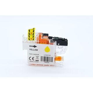Alternativ - Brother Tinte Yellow LC-3213 Bulk 400 Seiten