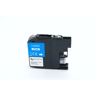Alternativ - Brother Tinte Cyan LC-223XL Bulk 9ml