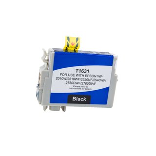 Alternativ - Epson Tinte Schwarz T1631 C13T16314010 Bulk...