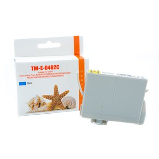 Alternativ - Epson Tinte Cyan T0482 C13T04824010...