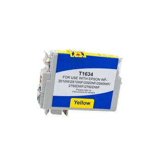 Alternativ - Epson Tinte Yellow T1634 C13T16344010 Bulk...