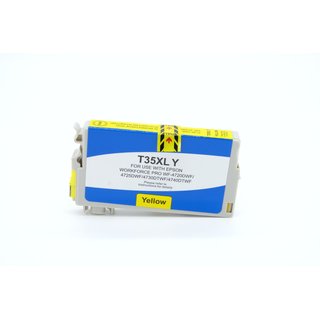 Alternativ - Epson Tinte Yellow T35XL C13T35944010 Bulk...