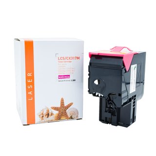 Alternativ - Lexmark Toner Magenta CS317 / CX317 71B20M0...