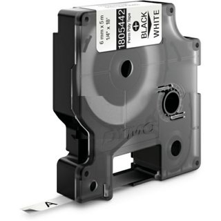 Original Dymo1805442 Farbband Polyester schwarz auf weiss