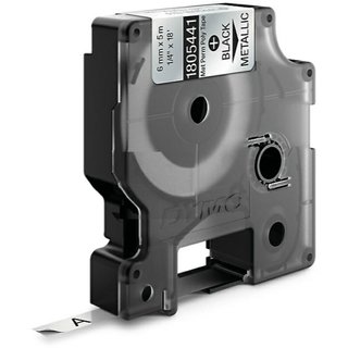 Original Dymo1805441 Farbband Polyester schwarz auf Metall