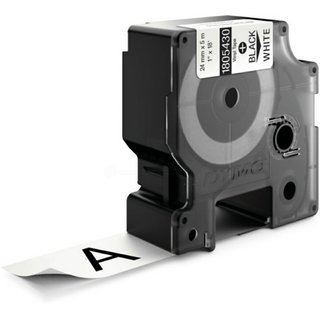 Original Dymo1805430 Farbband Vinyl schwarz auf weiss