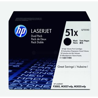 Original - HP 51XD (Q7551XD) (VE=2)