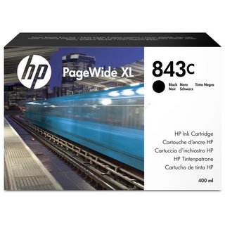 Original HP843C (C1Q65A) Tintenpatrone schwarz