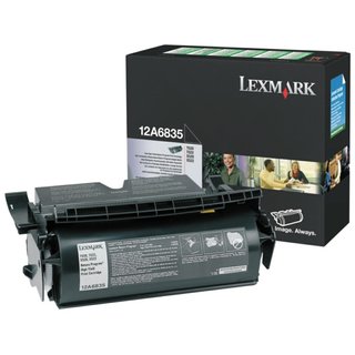 Original Lexmark12A6835 Tonerkartusche schwarz return...