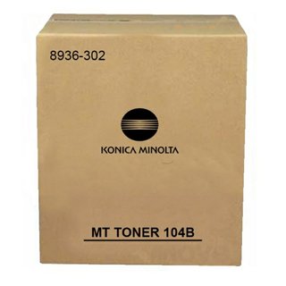 Original Konica Minolta104B (8936-304) Toner schwarz