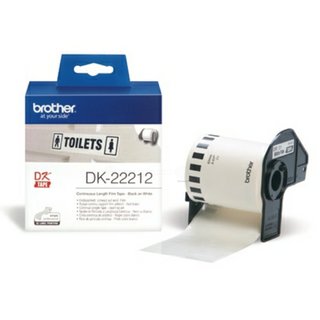 Original BrotherDK-22212 DirectLabel Etiketten weiss Film