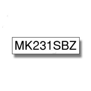Original BrotherMK-231SBZ DirectLabel schwarz auf weiss