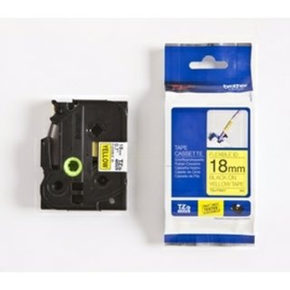 Original BrotherTZE-FX641 DirectLabel schwarz auf gelb...
