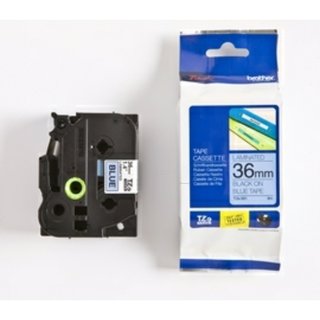 Original BrotherTZE-561 DirectLabel schwarz auf blau Laminat