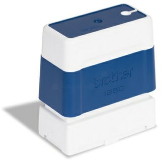 Original BrotherPR-1850E6P Stempel blau 18 x 50 mm