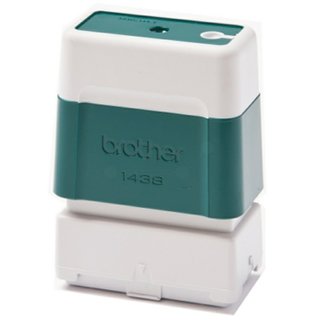 Original BrotherPR-1438G6P Stempel grün 14 x 38 mm