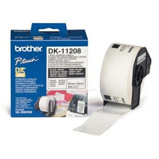 Original BrotherDK-11208 DirectLabel Etiketten