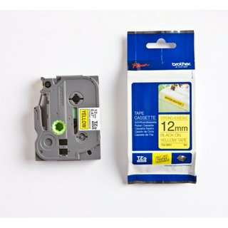 Original BrotherTZE-S631 DirectLabel schwarz auf gelb...