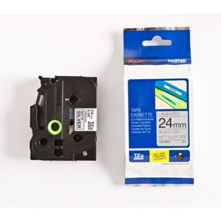 Original BrotherTZE-M951 DirectLabel schwarz auf silber matt
