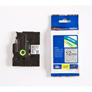 Original BrotherTZE-M931 DirectLabel schwarz auf silber matt