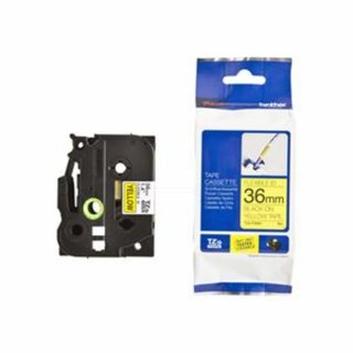 Original BrotherTZE-FX661 DirectLabel schwarz auf gelb...