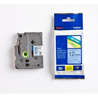 Original BrotherTZE-531 DirectLabel schwarz auf blau Laminat