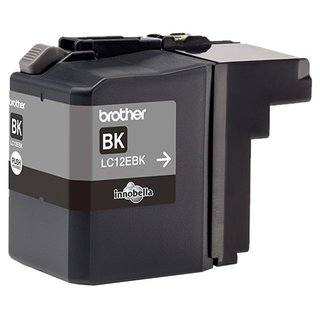 Original BrotherLC-12EBK Tintenpatrone schwarz