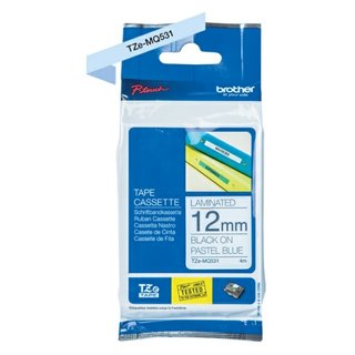 Original BrotherTZE-MQ531 DirectLabel schwarz auf Pastell...