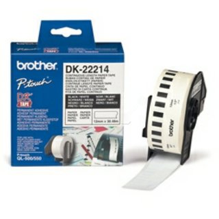 Original BrotherDK-22214 DirectLabel Etiketten weiss