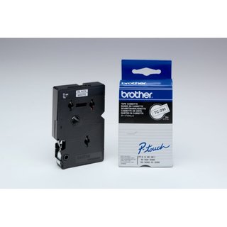 Original BrotherTC-291 DirectLabel schwarz auf weiss