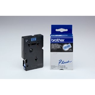 Original BrotherTC-591 DirectLabel schwarz auf blau